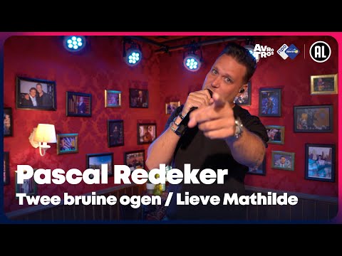Pascal Redeker - Twee bruine ogen / Lieve Mathilde (LIVE) | Sterren NL Radio